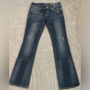Vintage Y2K Miss Me Boot cut dark wash size 30